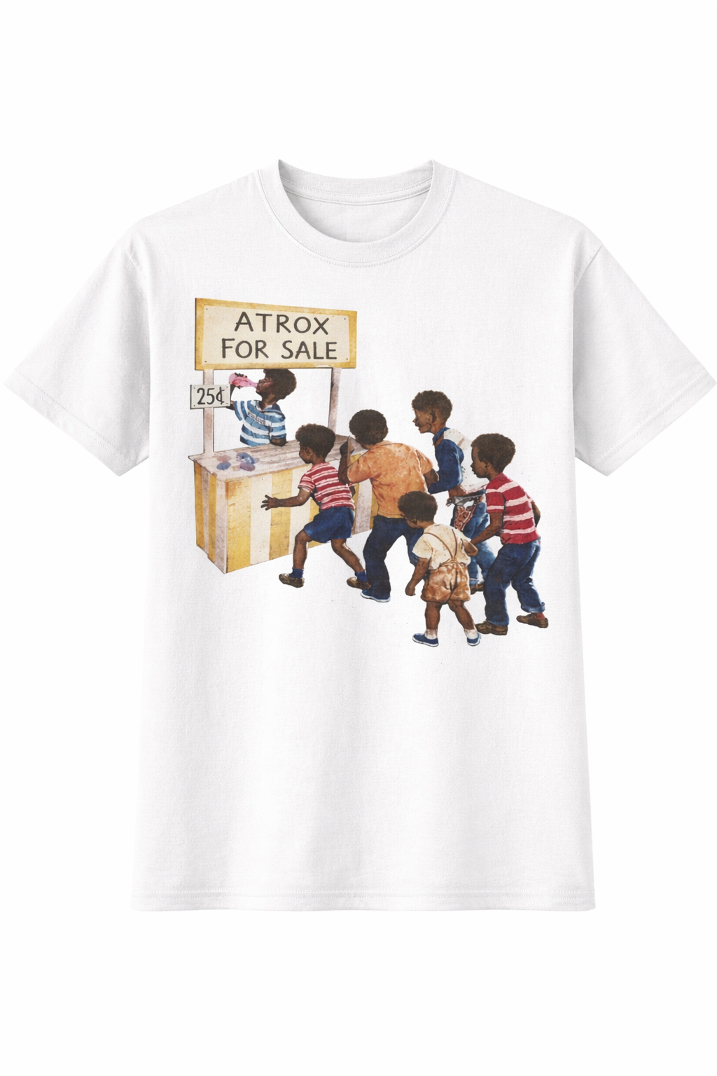 White "Atrox For Sale" T-Shirt
